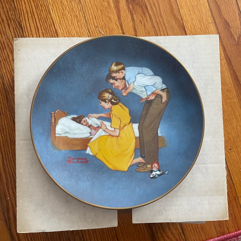 Strictly Limited Edition Norman Rockwell Plates